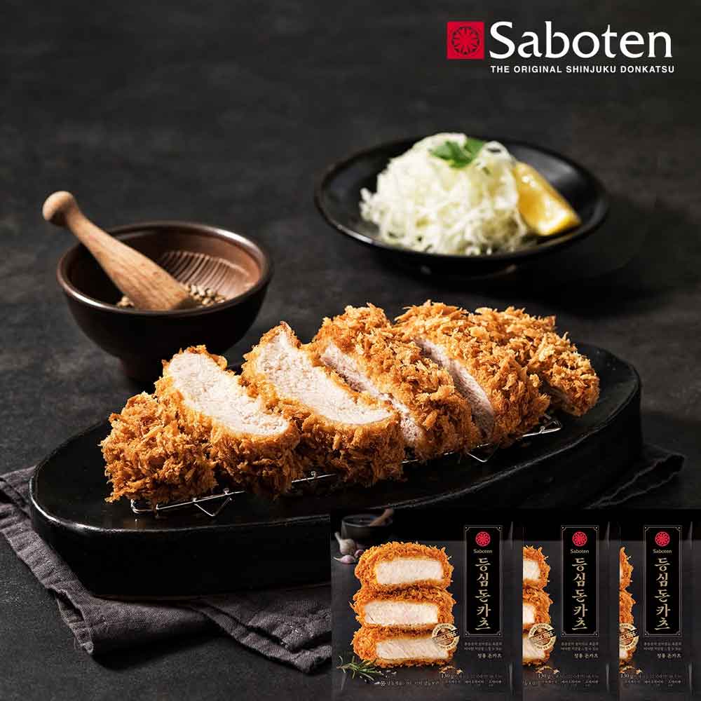 [사보텐 ] 등심 돈카츠 130g 3 팩
