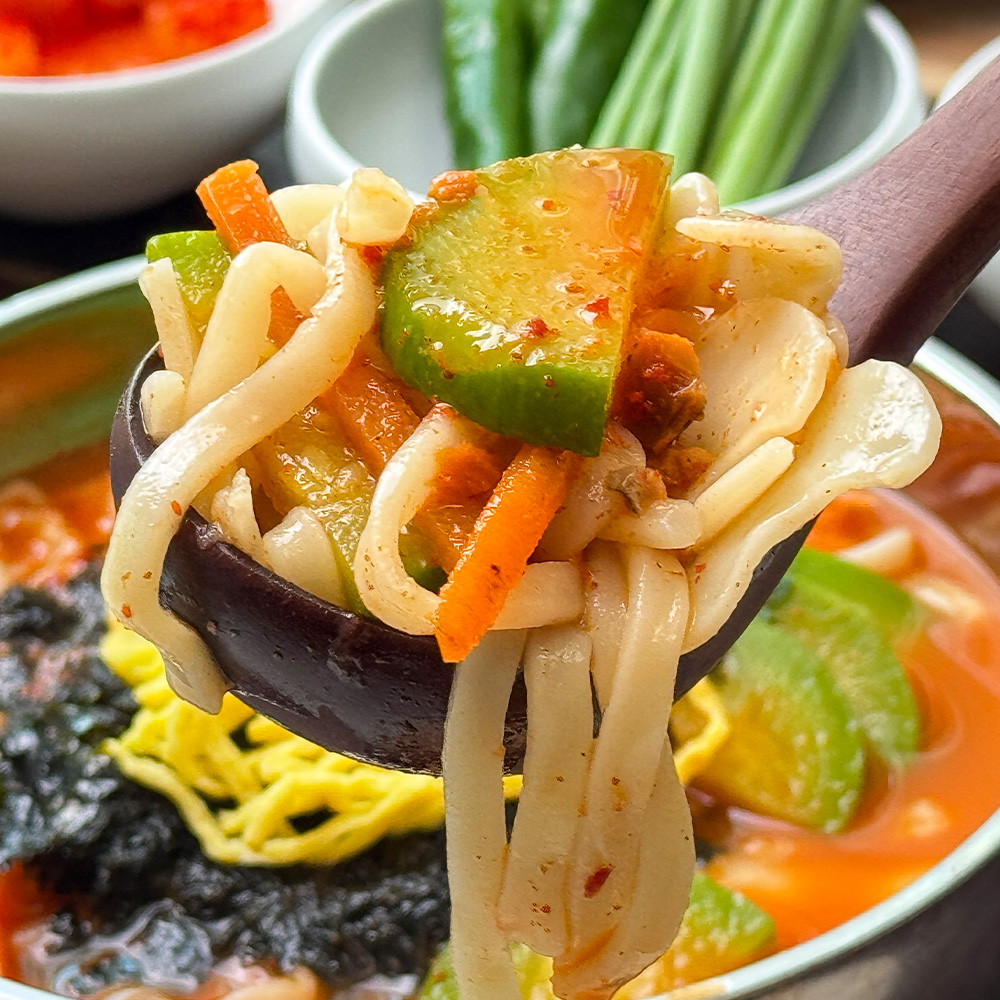 특제 장칼국수 수제비 밀키트 250g