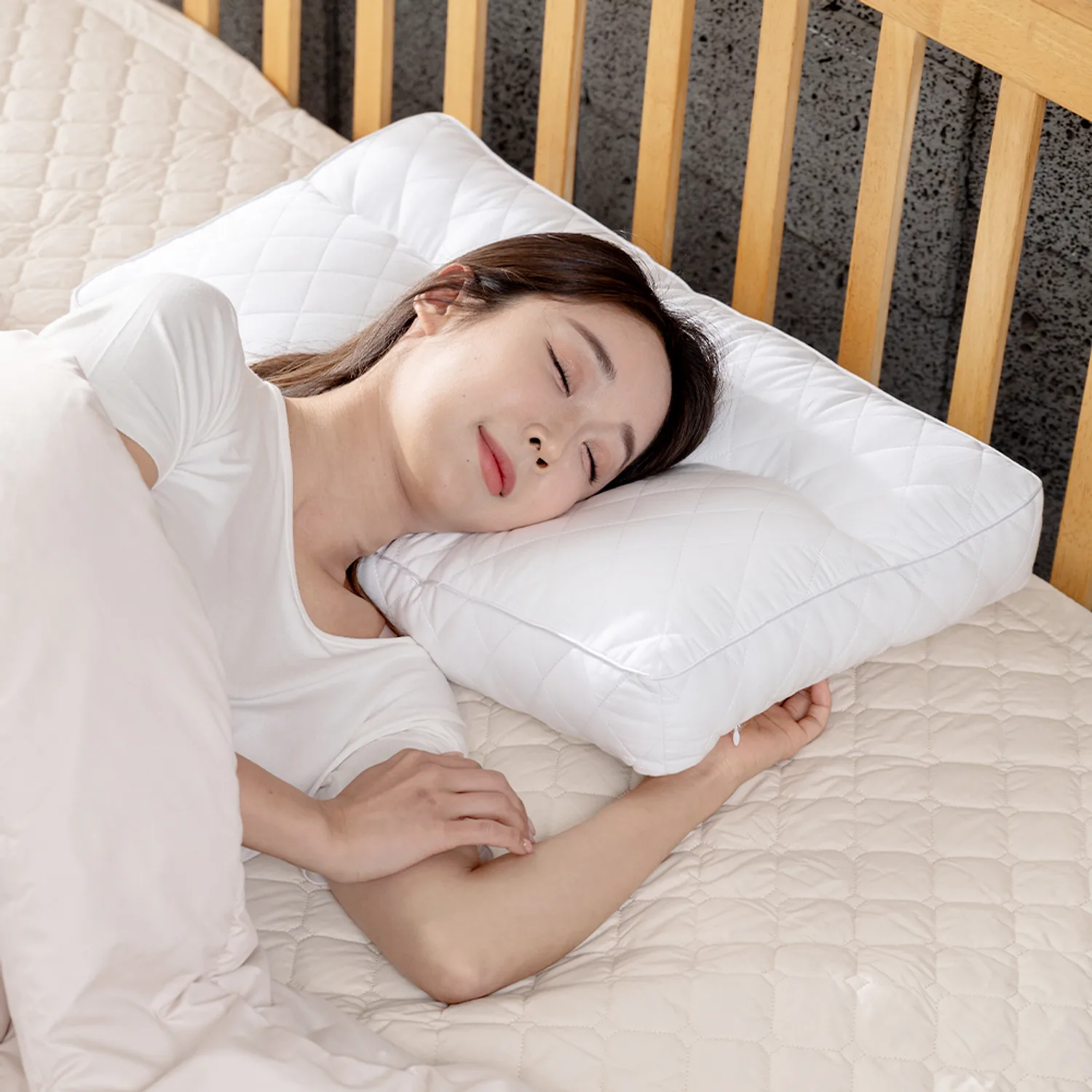 [듀라텍스] 친환경 딥슬립 베개 경추 수면 베개