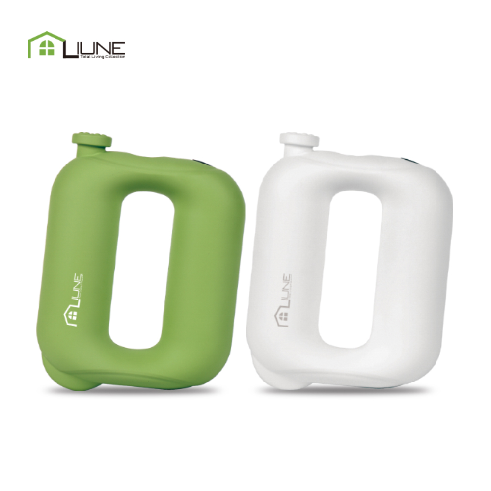 [리우네] 웰빙 라이프 마사지 벨트 Lime-0611W(화이트, 그린)